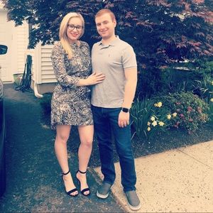 Animal print light dress